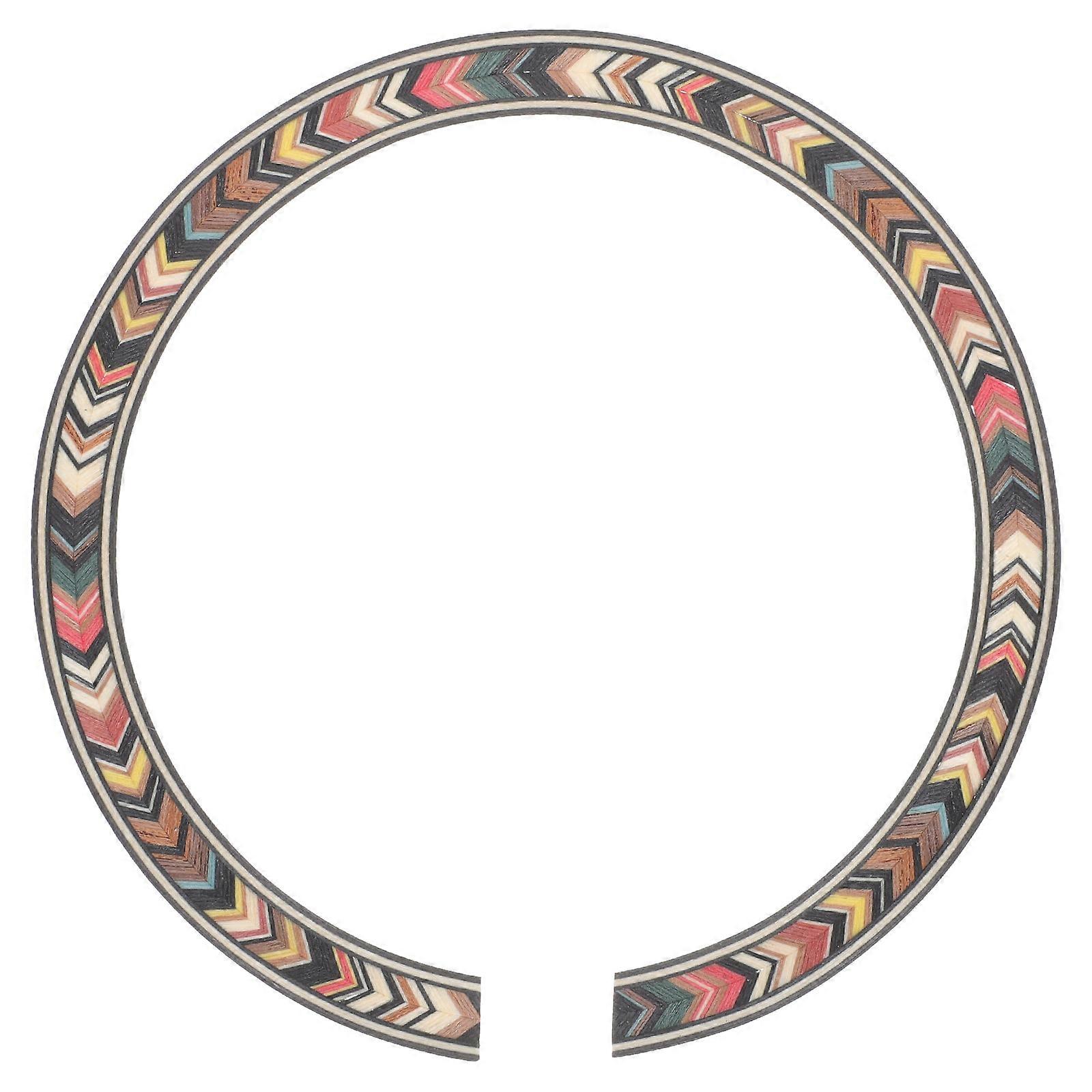 Autocollant en placage massif pour guitare acoustique classique