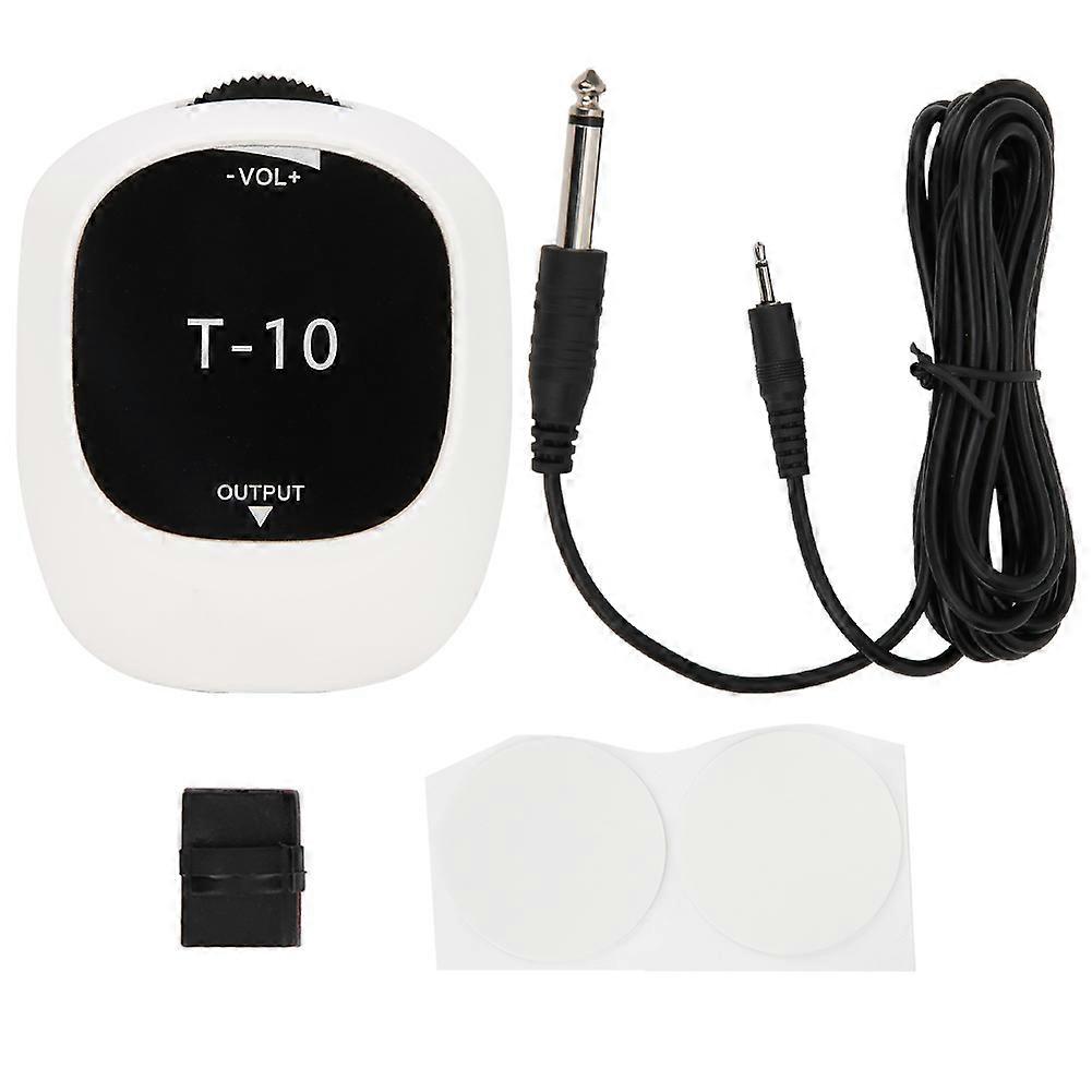 Pickup Transducer Mini Volume Control Sensor Musikinstrument Tilbehør T10Z