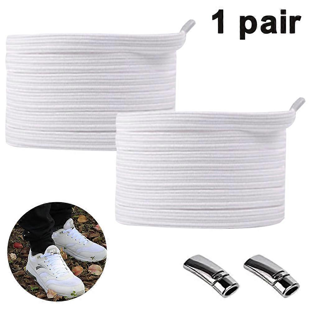 No Tie Elastic Shoelaces - Magnetic Shoe Laces Lock - One Size Fits All