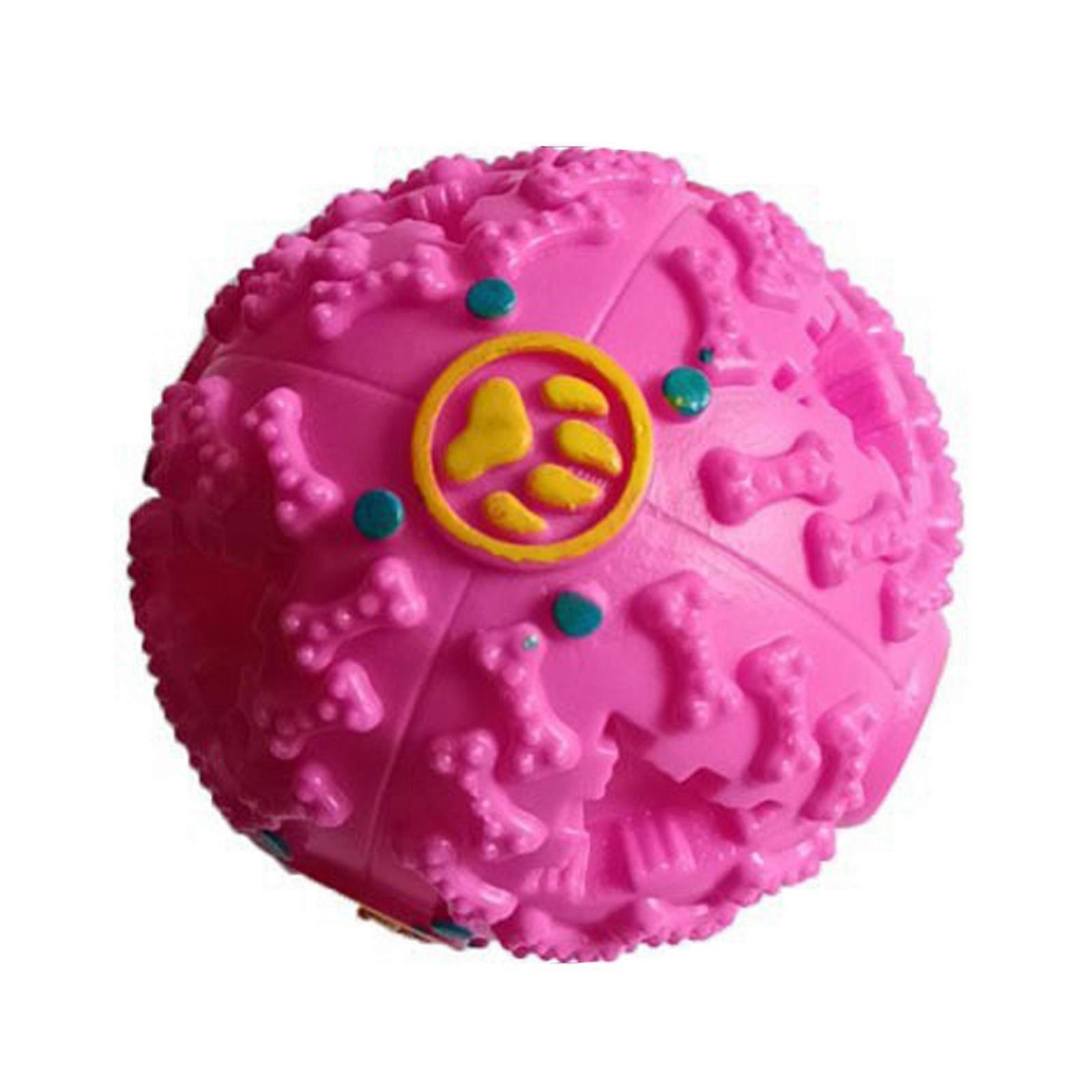 Pet Dog Giggle Ball Tough Treat Sound Activity Training Squeaky Chew Fun Toy,Promotion