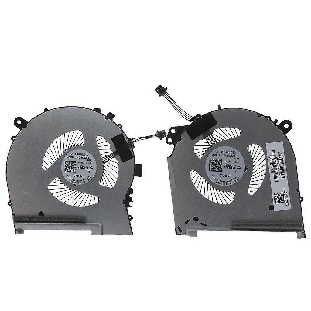 CPU GPU Cooler 4-pin Repalced Heatsink for HP 15-DH TPN-C143 nd8cc01-16l04-16l05
