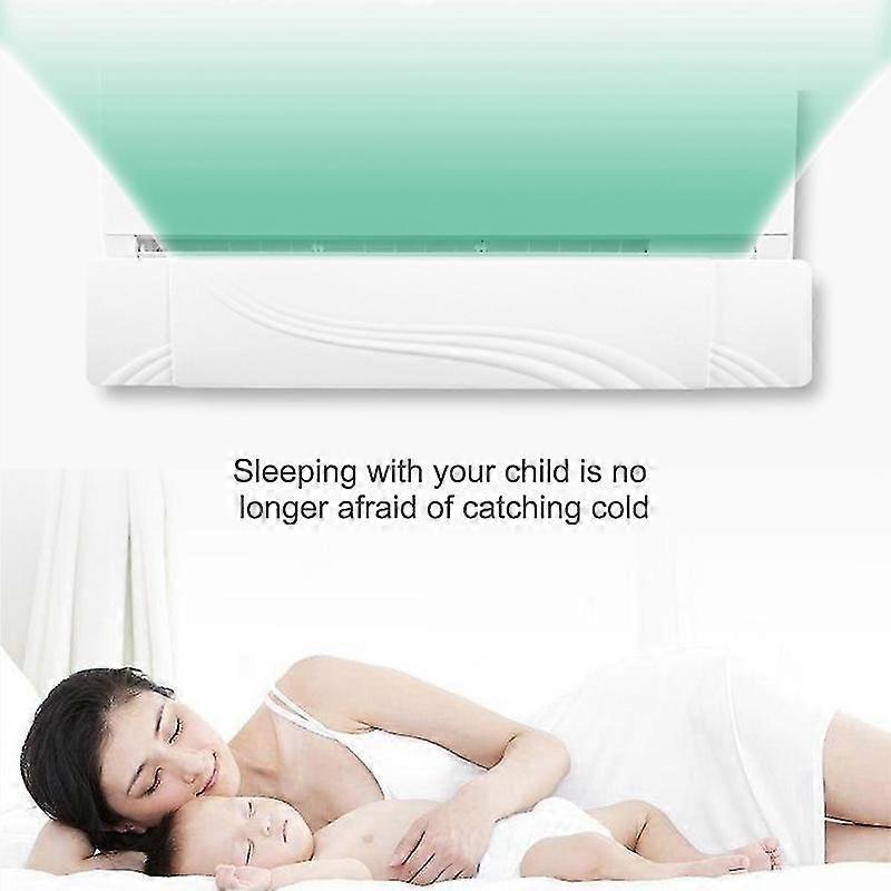 Air Conditioner Wind Deflector Telescopic Adjustable Angle Easy Installation