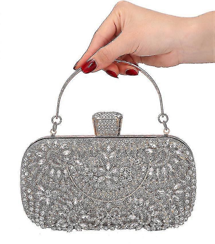 kvinners rhinestone clutch bag for bryllupsfest