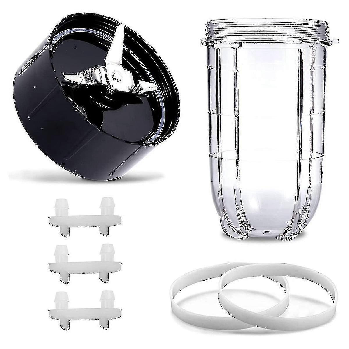 7pcs Cross Blade Compatible With Magic 250w Mb1001 Series Blender