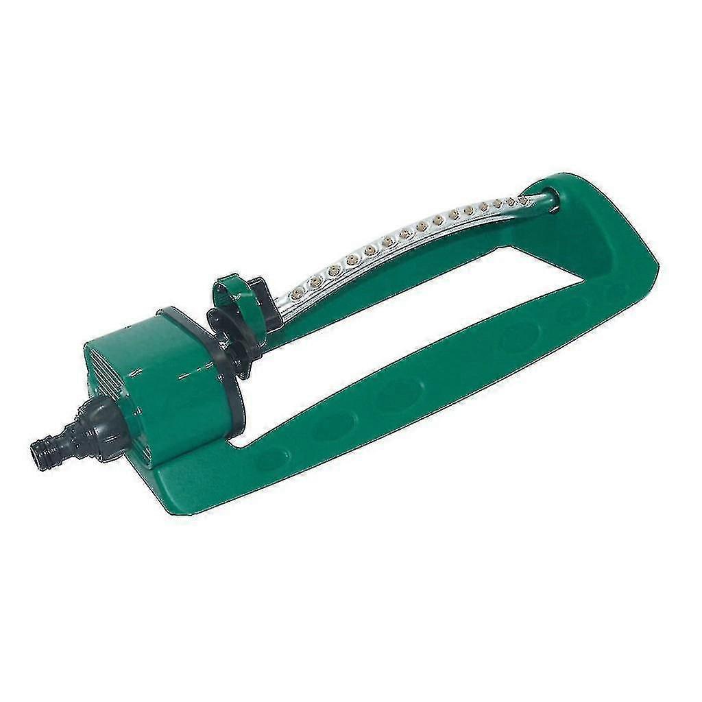 15 Hole Swing Plastic Aluminum Tube Garden Lawn Sprinkler 2 Sided Coverage