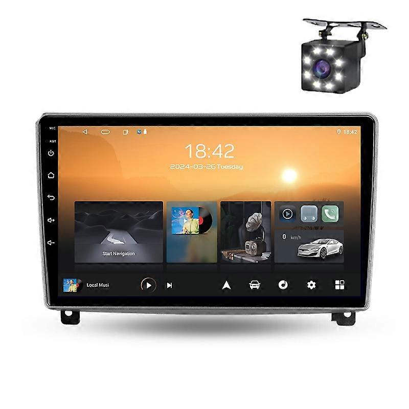 For Peugeot 407 2004-2011 Car Multimedia Navigation GPS Autoradio 2Din Android Video Player
