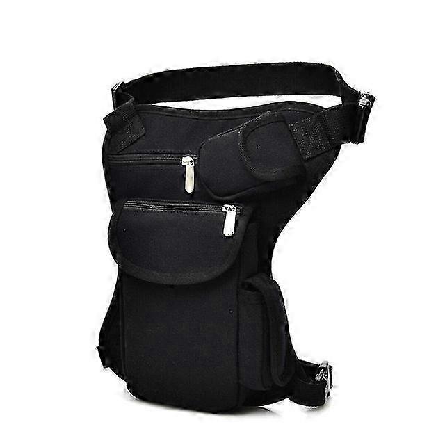 ファッションバイク用小型サイドバッグ ポータブル防水バイクレッグバッグ アウトドアカジュアルウエストバッグ 実用的な小型荷物バッグ