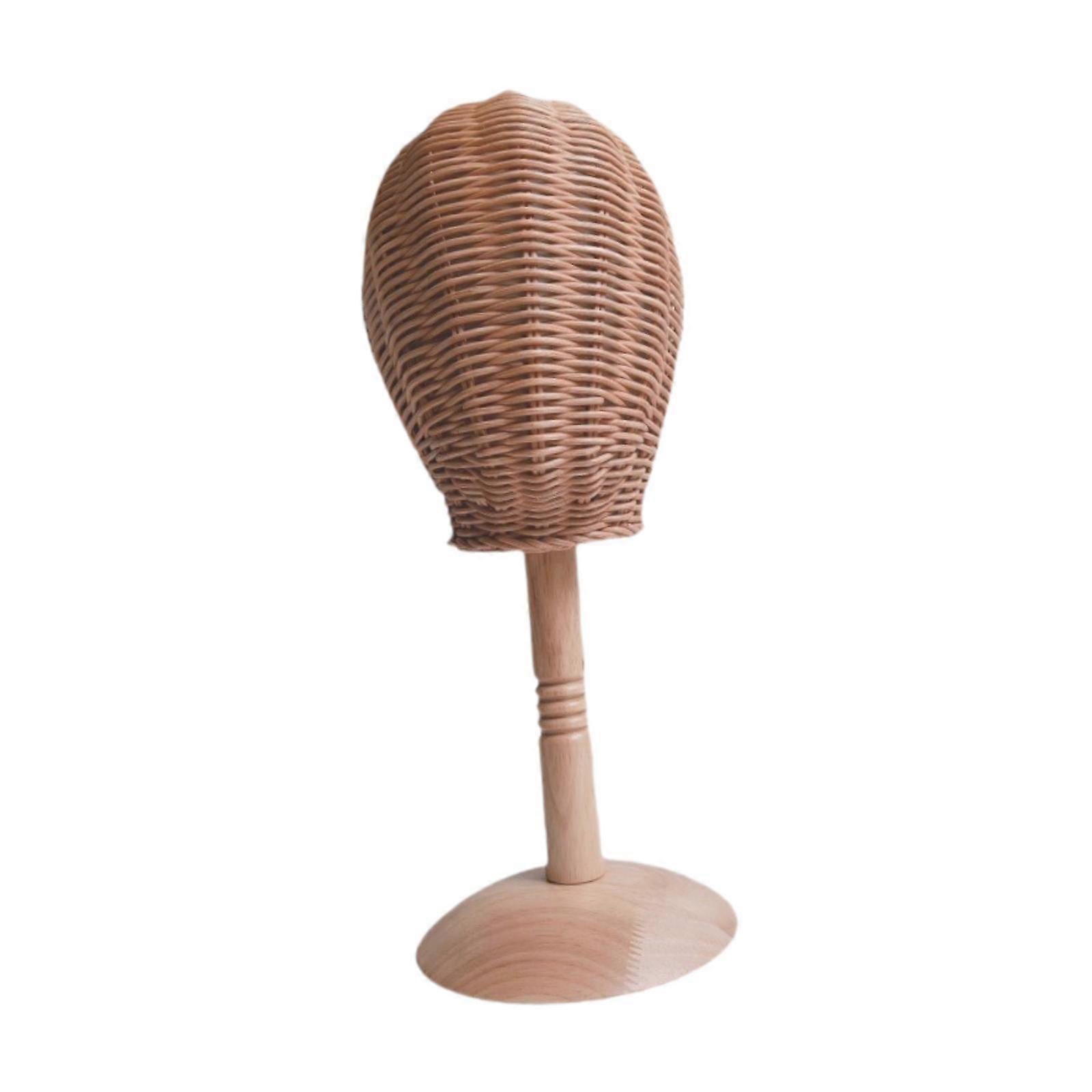 Hats Wig Display Stand Manikin Head for Home Salon and Travel Styling Drying