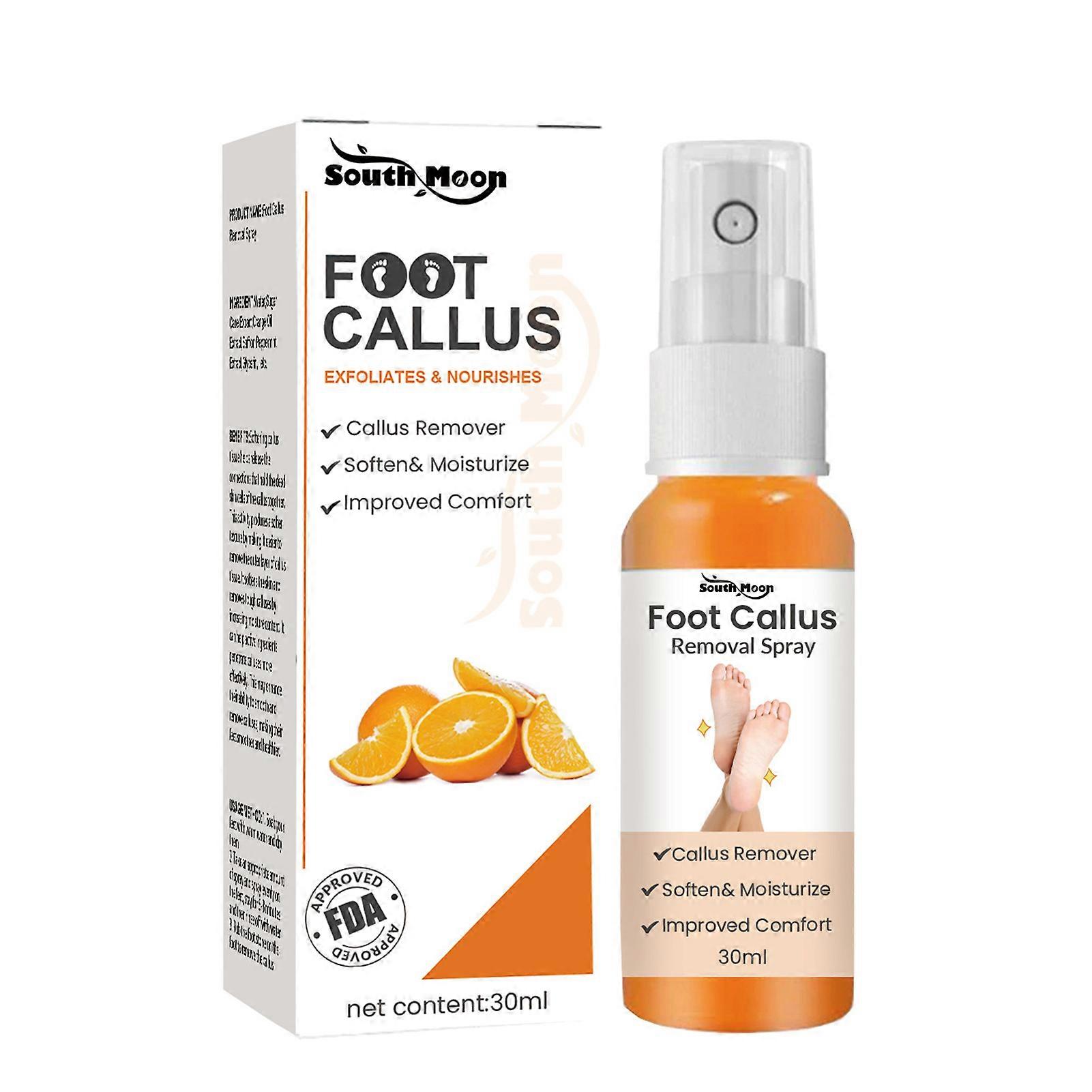 30ml Foot Exfoliators Spray High-efficiency Safe Calluses Repairs Mist for Women Men