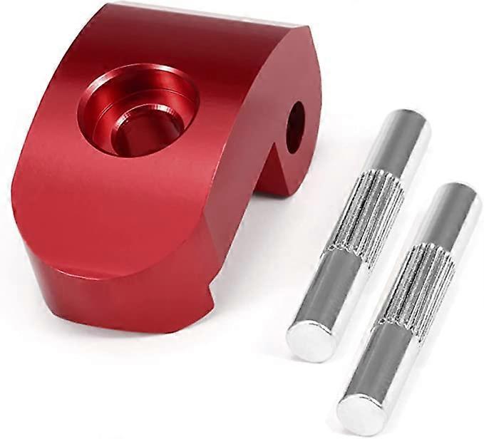 ZK- Electric Scooter Reinforced Hinges CNC Aluminum Scooter Folding Hook Latch with 2 Replacement Pins for Xiaomi M365 and Pro, Color Random
