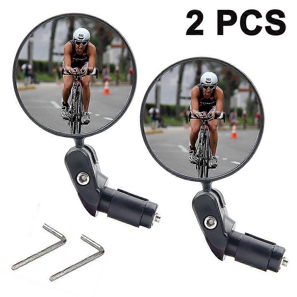 Bike Mirror, Bicycle Riding Rearview Mirror, Hd Safety Rearview Mirror, Convex Mirror With Adjustable Handlebar Installation, Suitable For Mountain Ro