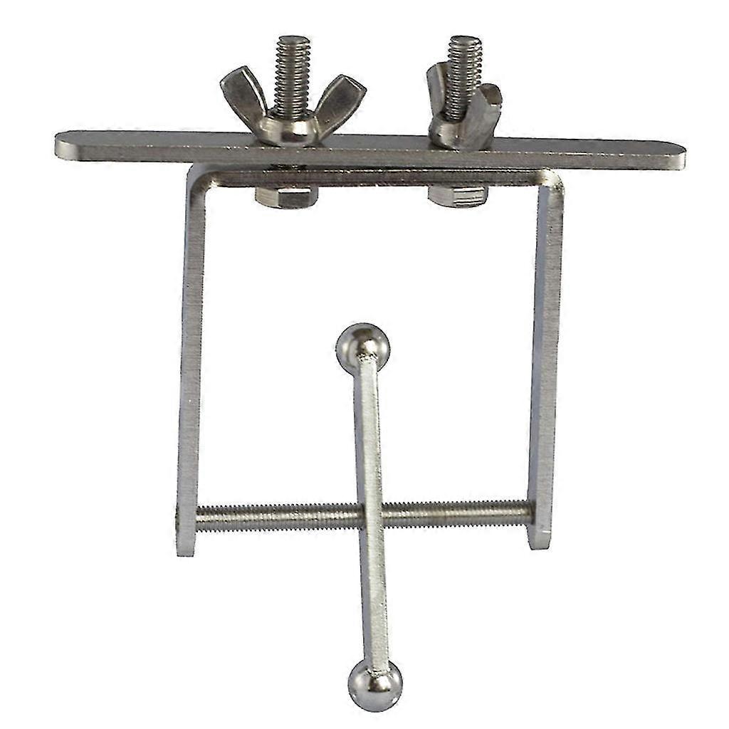 Bird Parrot Stand Toy With Traveling Spinner Stainless Steel Spins On Axis Brain Teaser And Mind Game For Medium To For Extra Large Birds