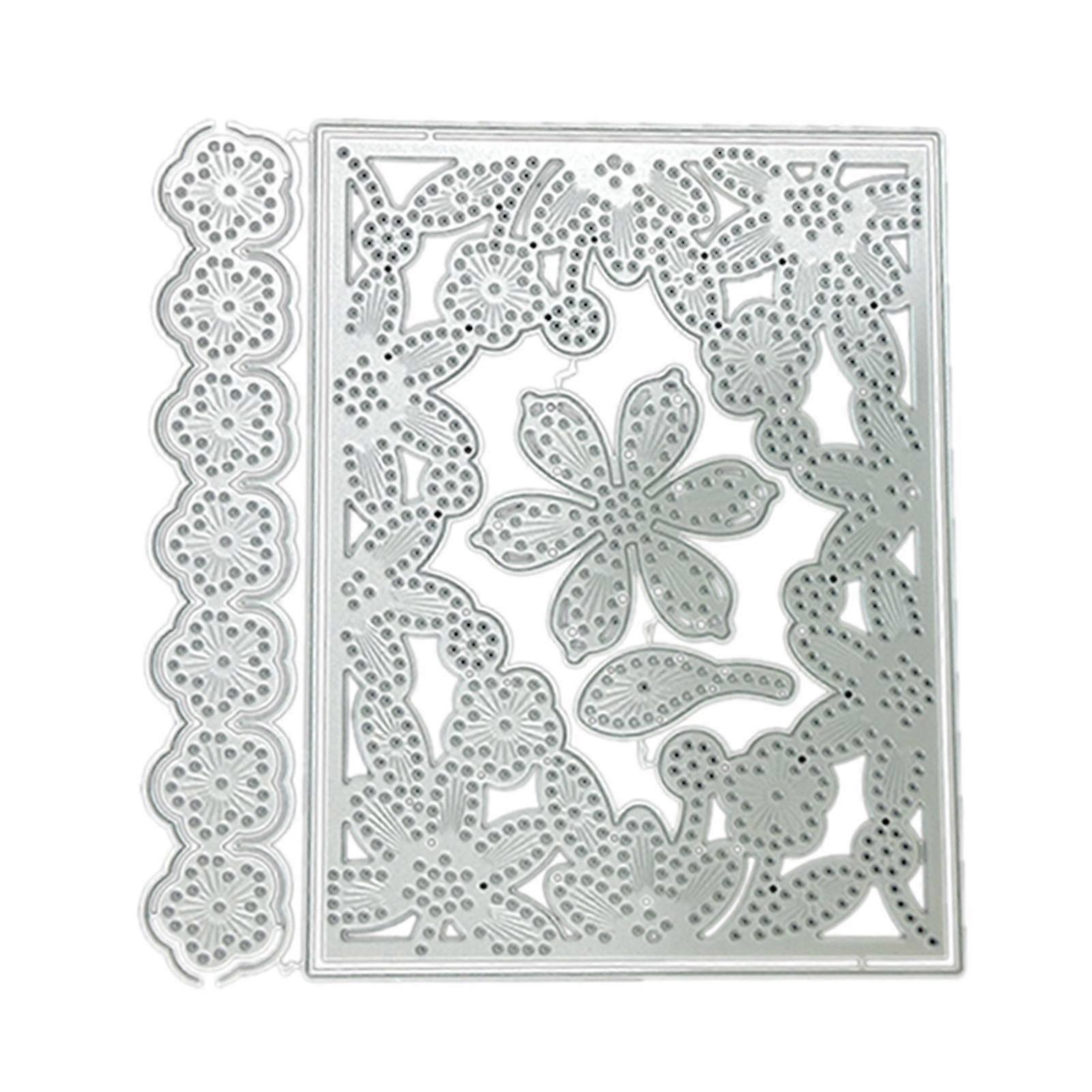 Floral Embossing Die Cuts Embossing Die Cuts For Invitation Gift Card Making