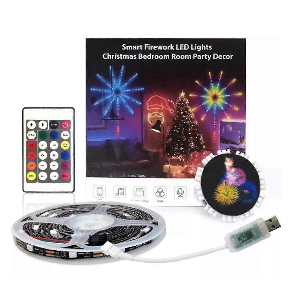 WiFi Bluetooth Smart Fireworks Led Light,Identityt Fireworks Lights, APP Control