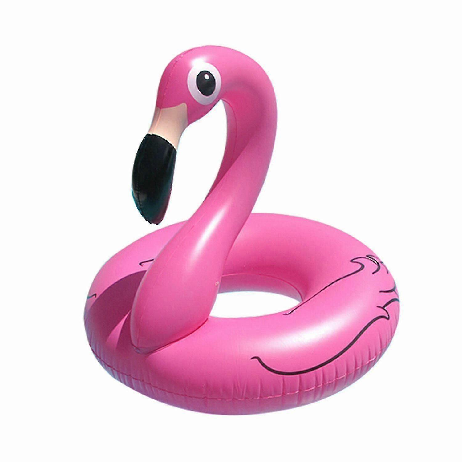 Rms Jumbo Inflatable Pink Flamingo Swim Ring For Beach & Pool On Summer