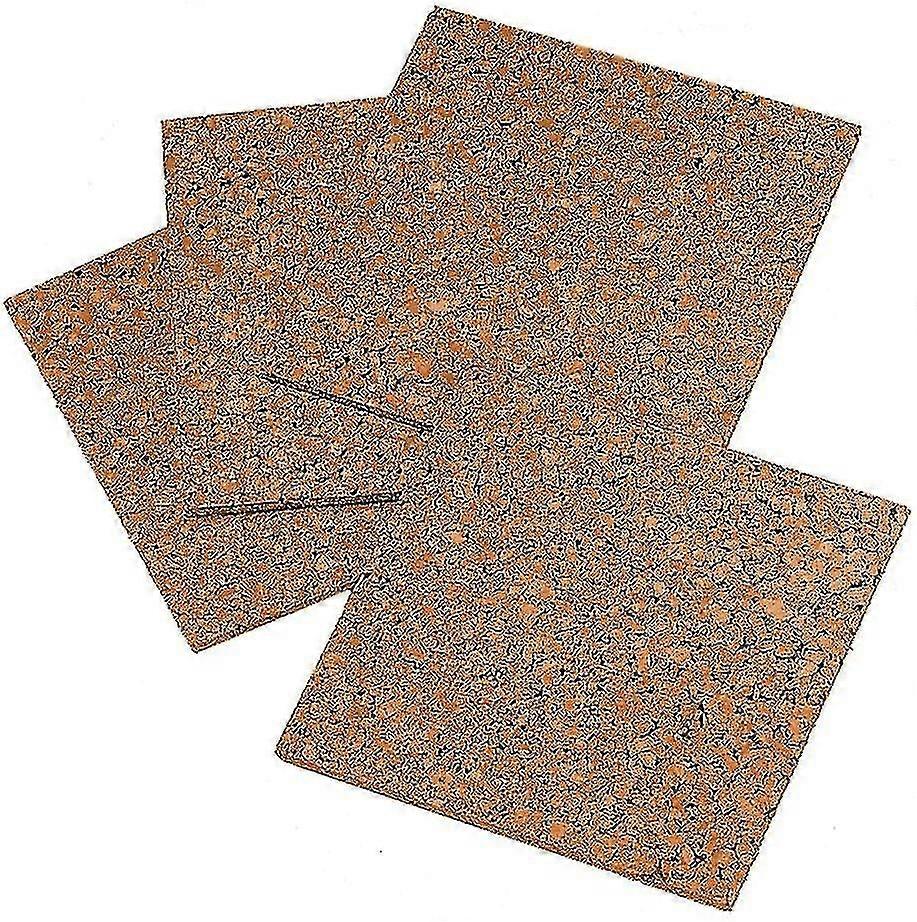 Quartet Cork Tiles, Cork Board, 12" X 12", Corkboard, Wall Bulletin Boards,display Or Mini Wall Natural, 4 Pack