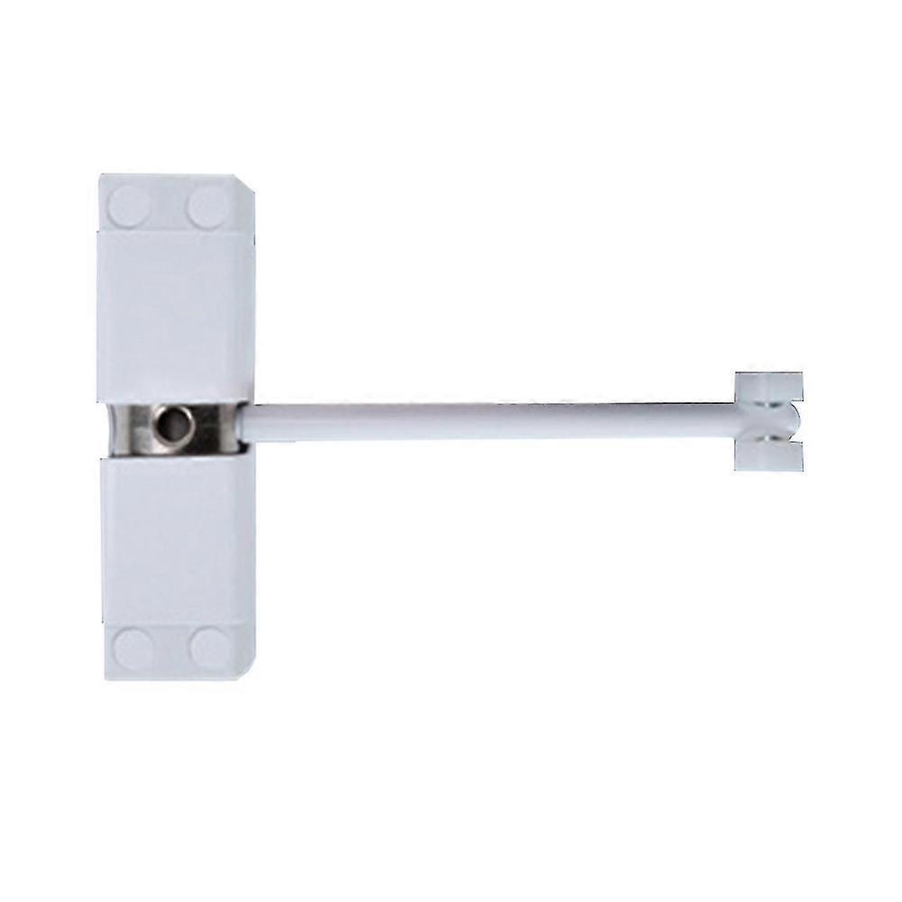 20-70kg White Zinc Alloy Adjustable Surface Mounted Automatic Spring Closing Door Closer Fire Rated Door Stopper Door