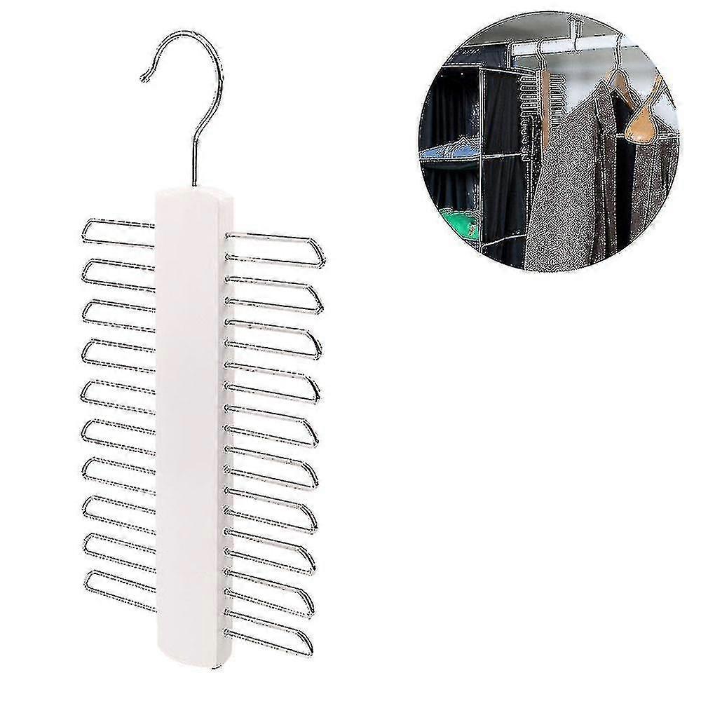 Wooden Tie Belt Rack Accessory Organiser Coat Hanger