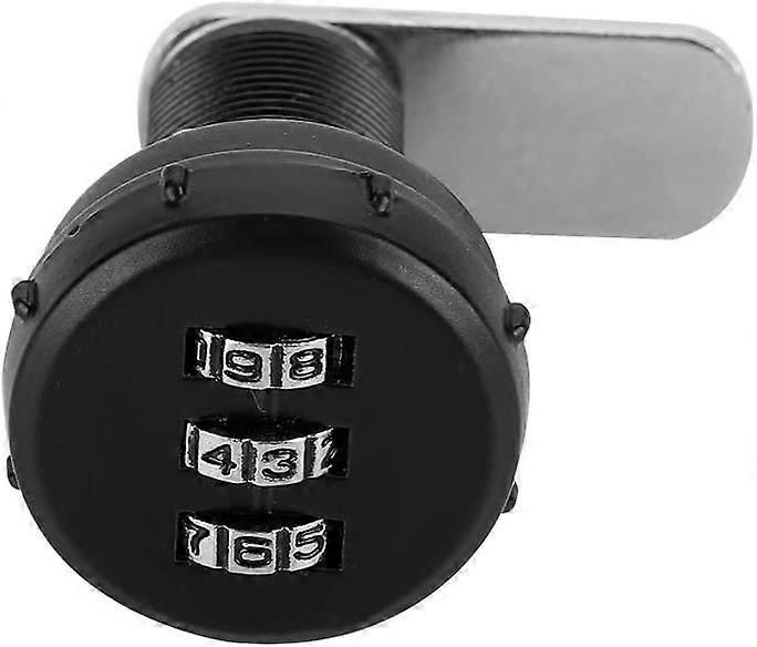 3-digit code lock Password Security number lock Zinc alloy combination lock (L19)