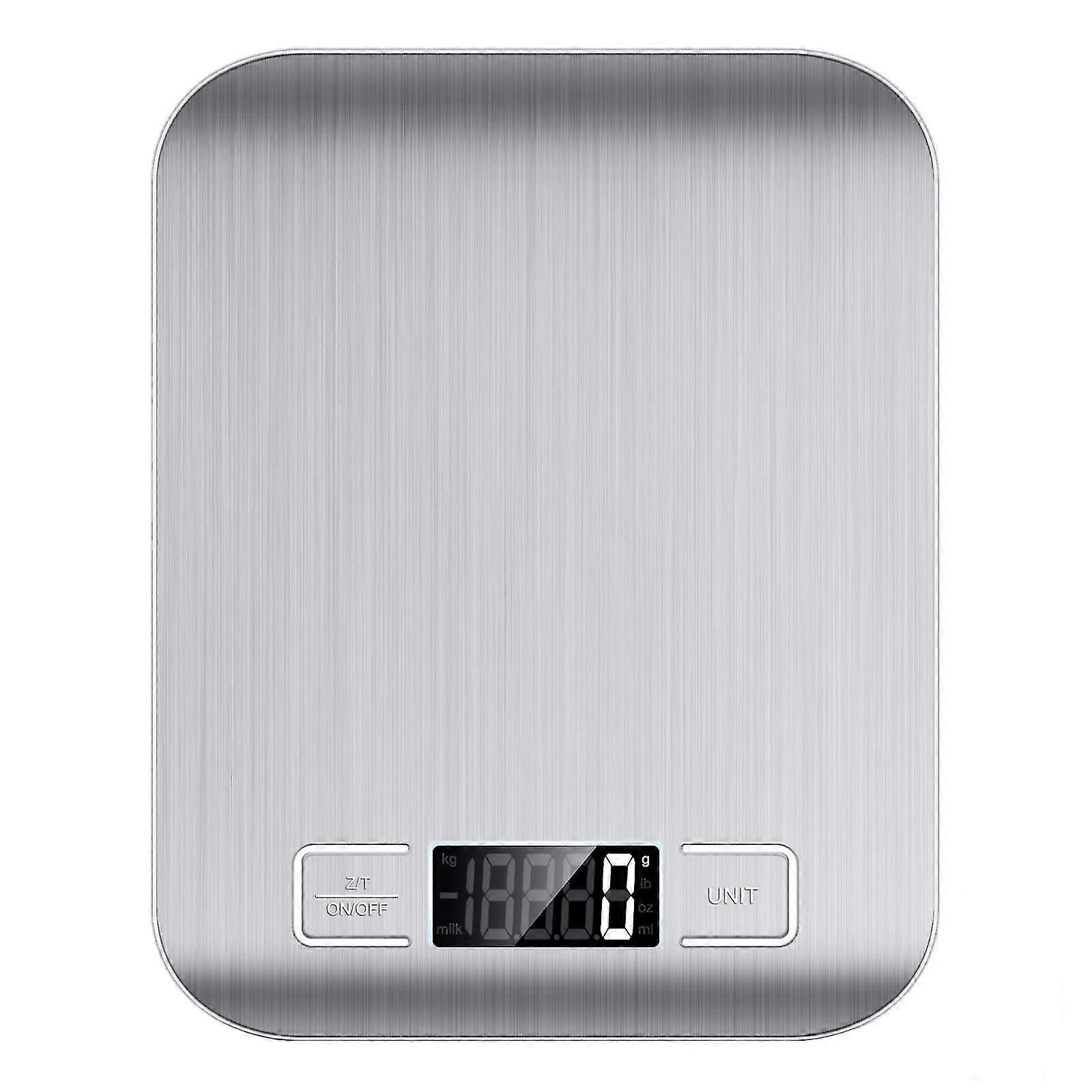 Digital Kitchen Scales 10kg Waterproof With Lcd Display Digital Scales, Professional Kitchen Scales, High Precision Up To 1g, Tare Function
