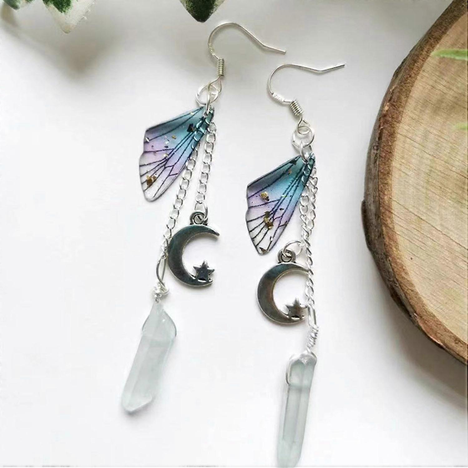 butterfly wing earrings