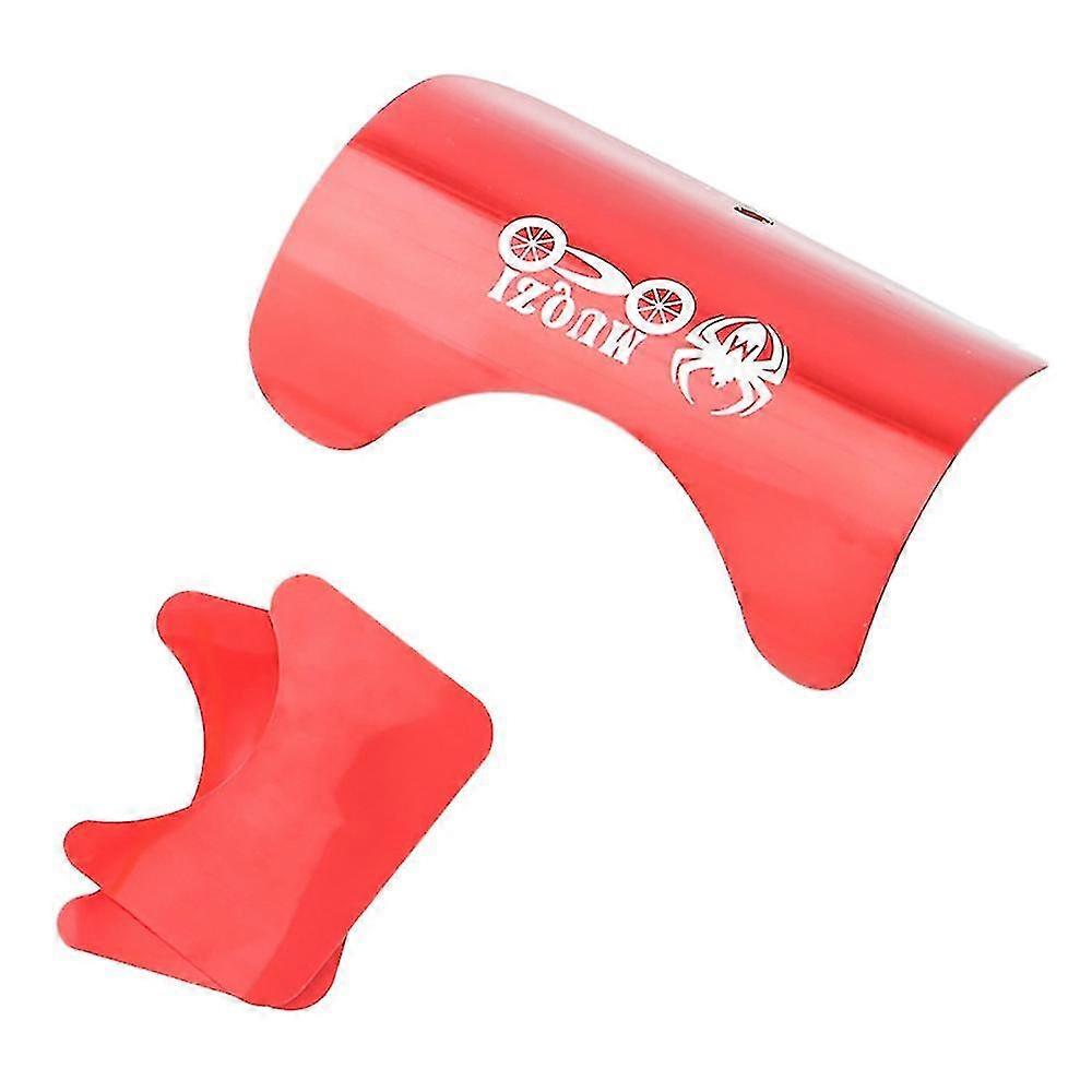 Compatible Withcompatible Withmuqzi Folding Bike Frame Protector Pads Alloy For Brompton Red