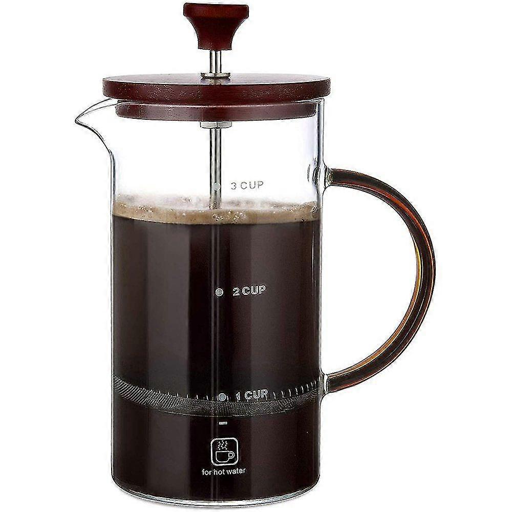Coffee Maker 800 Ml Glass Coffee Press 3 Cups