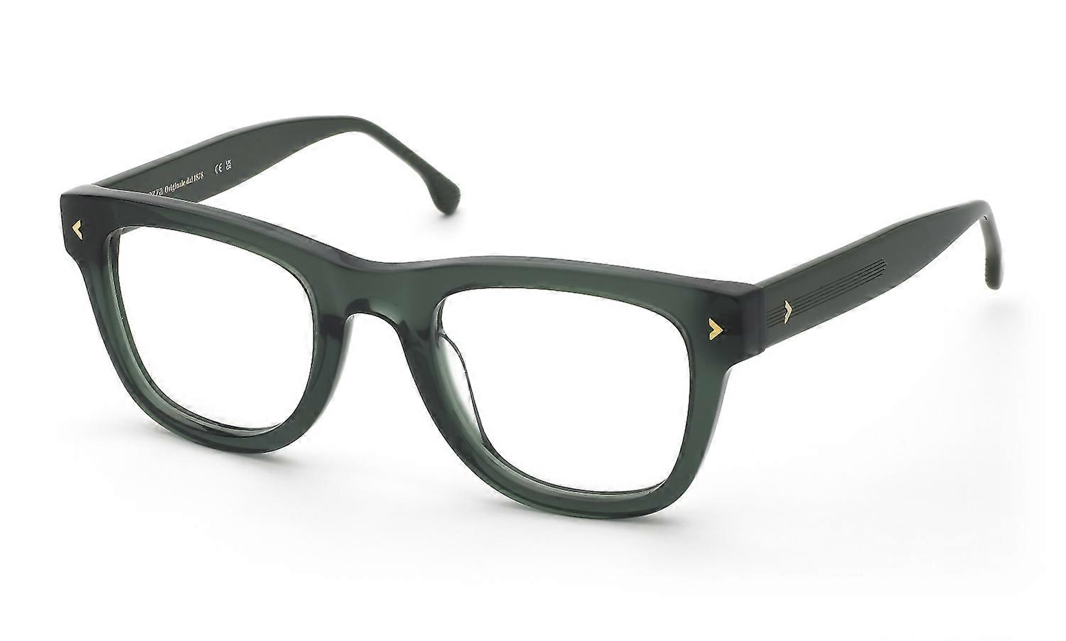 Eyewear Frames Lozza VL4374 03GE Green Transparent 51/24/145 MAN