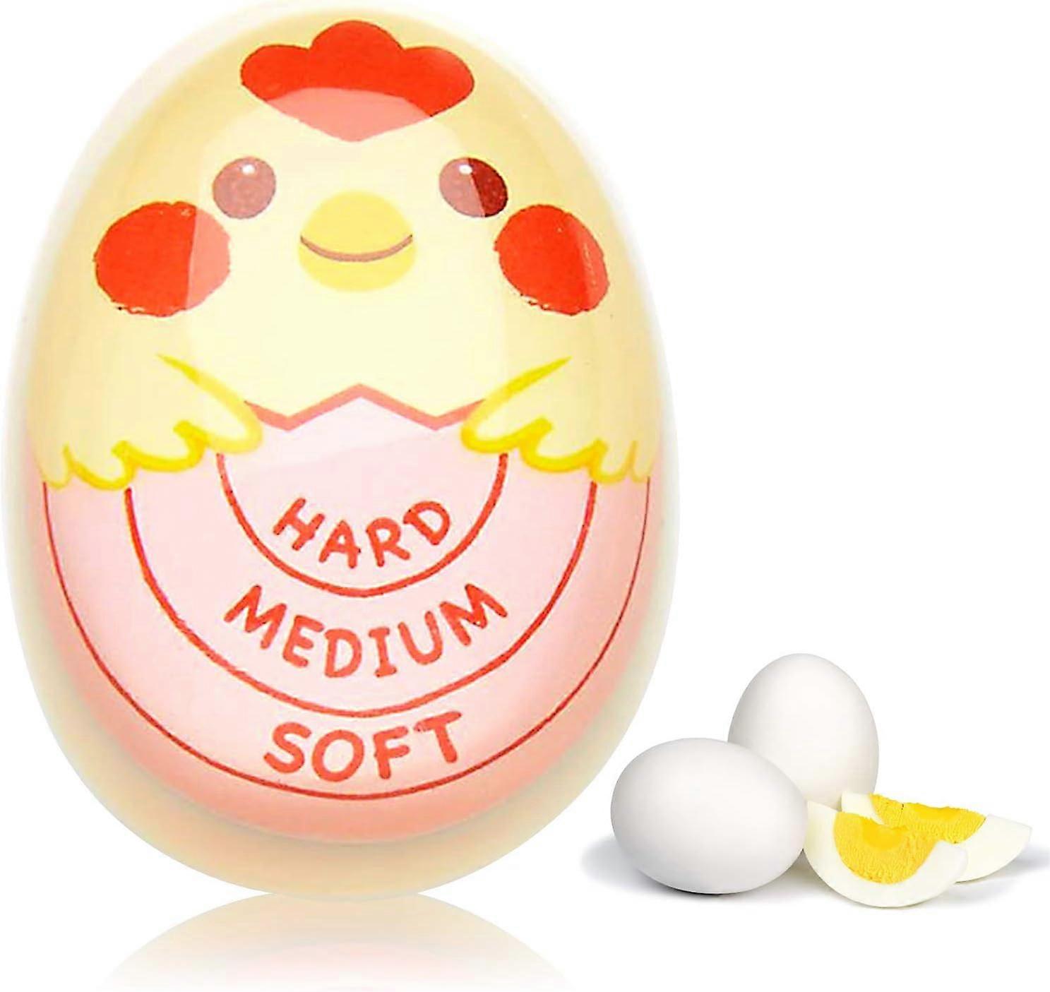 Boiled Egg Timer, Cute Fun Color Changing Egg Cooker, Reusable Egg Cooker, Timer Tool