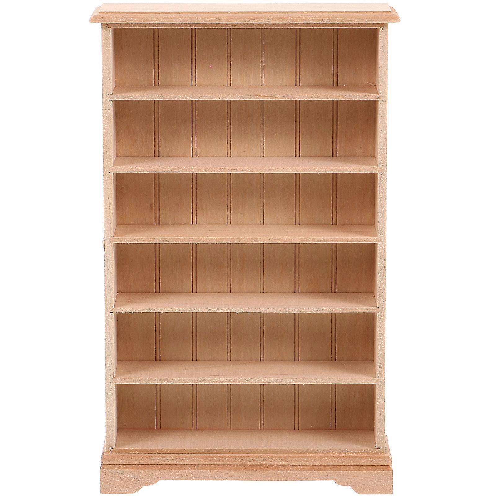 Doll House Book Shelf Storage Shelf Miniature Book Shelf Doll House Decor