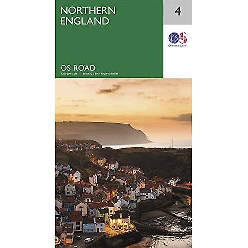 Norra England (OS Road Map)