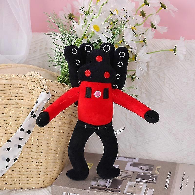 Skibidi WC Plush Spoof WC Homem Plush Toy Audio Doll de alta qualidade