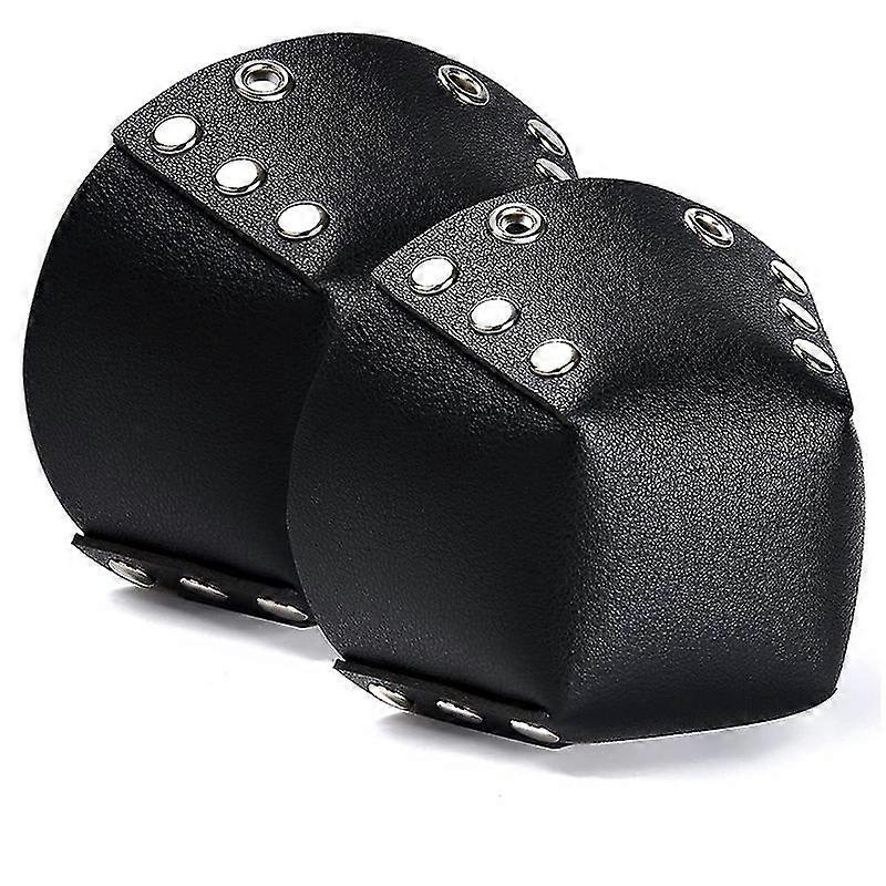 1 Pair Roller Skate Toe Guards Pu Roller Skating Toe Protectors For Roller Skates With Removable To