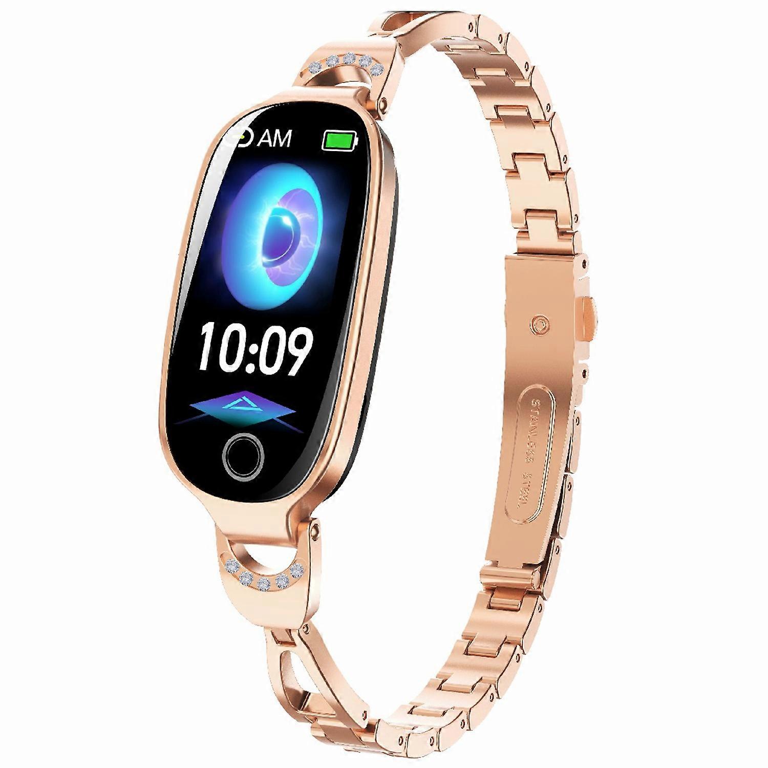 F81 Damarmbandsklocka Smartklocka Bluetooth Samtal Sömnmonitor Sporttracker