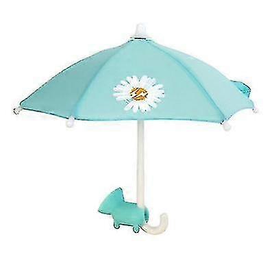 Phone Umbrella Suction Cup Stand For Sun Shade, Universal Adjustable Piggy Phone Stand1pcs-blue
