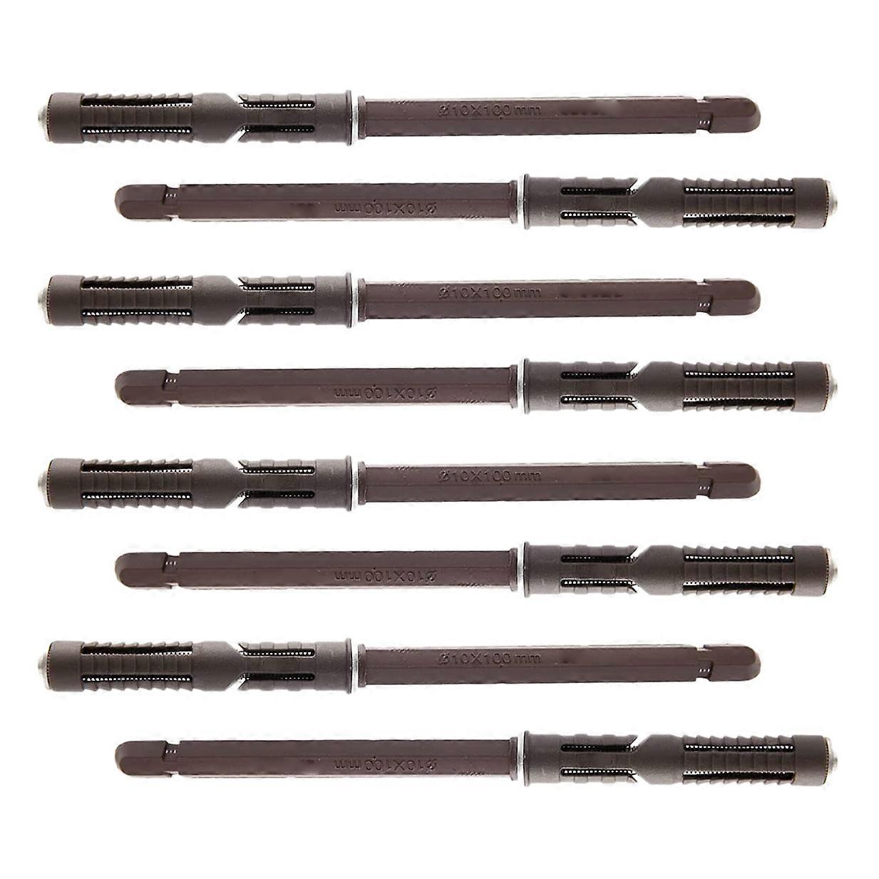 8 staffe per mensole galleggianti nascoste, staffe per mensole a parete, supporti per mensole galleggianti a parete personalizzate fai da te Brown