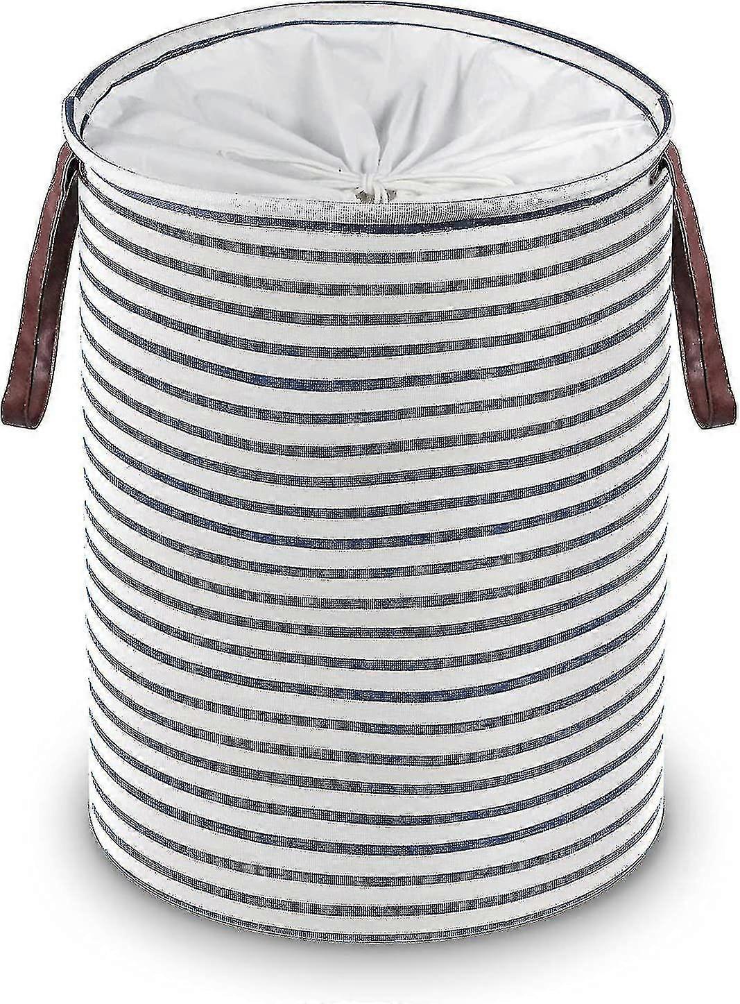 Collapsible Laundry Hamper With Lid - Large Waterproof (48cm)