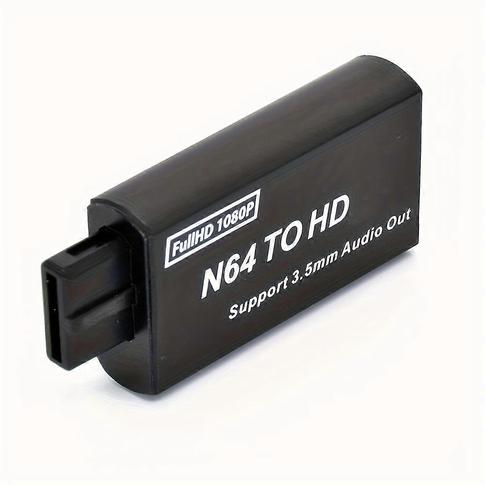 N64 To HDMI/HDTV Adapter Gamecube SNES SFC To HDTV Converter Game Cube Super 1080P For Full HD With Audio Jack HDTV Output, Restore Game Screen