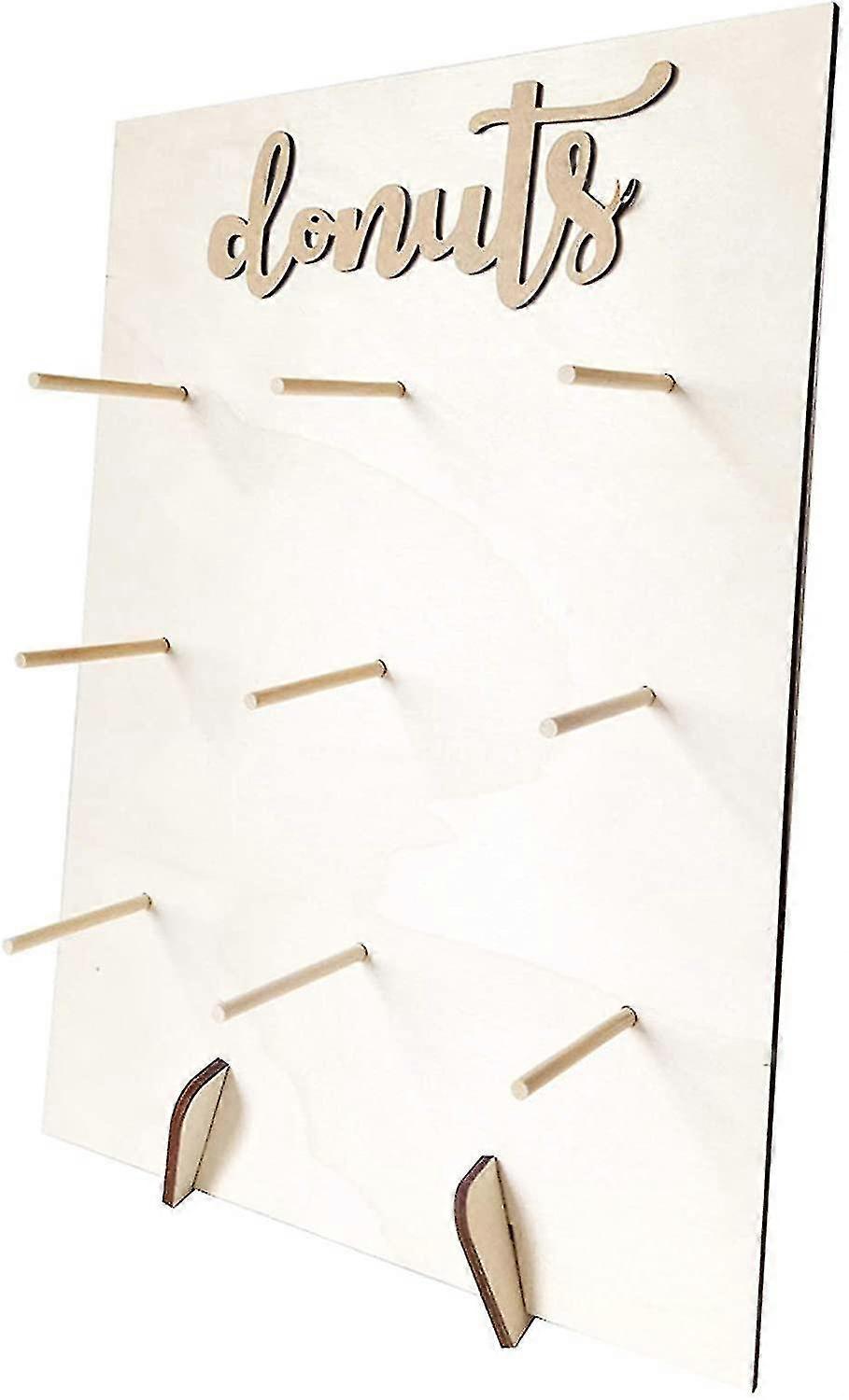 Donut Wall Bracket Stand - Tre Donut Dekor Snack Rack