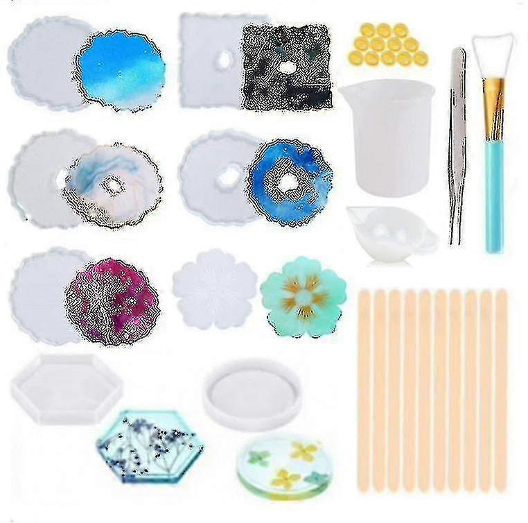 Resin Making Kit Craft Making Accessories Resin Beginner Tools For Diy Epoxy Resin Casting