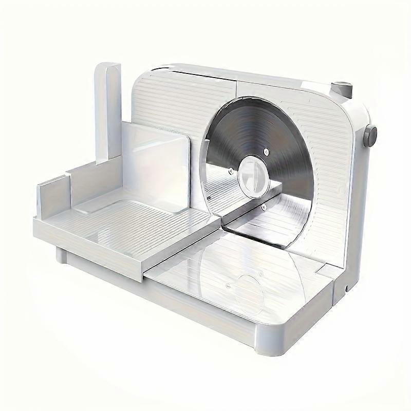Meat Slicer Electric Deli Food Slicer, Stainless Steel Blade And Food Carriage, Adjustable Thickness Food Slicer Machine For Meat, Cheese, Bread (150W