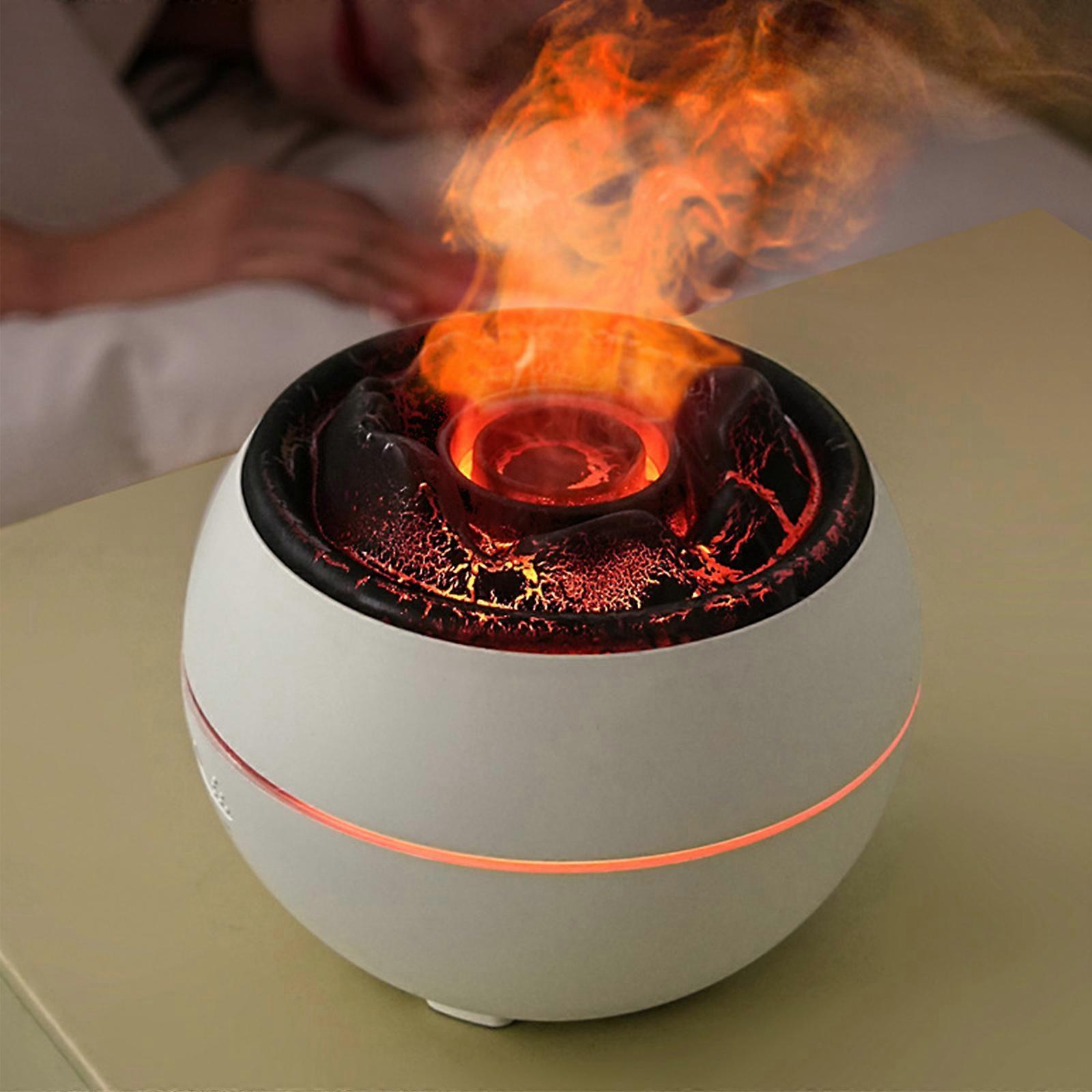 Essential Oil Diffusers with Auto Timer, Colors Change Volcano Humidifier Aroma Diffuser, 360ml Ultrasonic Aromatherapy Diffuser