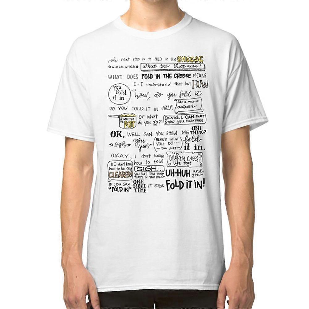 Peynirli Tişörte Katlayın