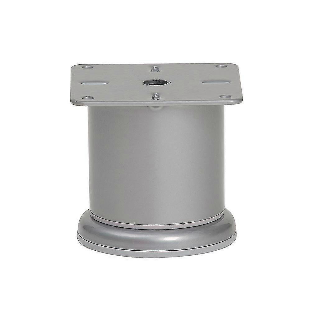 Grå rund möbelben 6,8 cm (1 st)