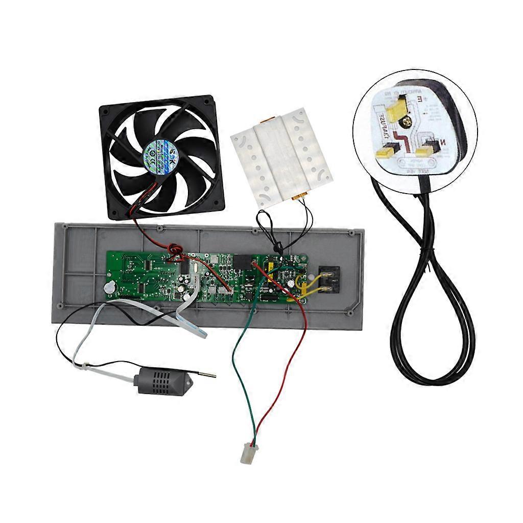 Controlador de Temperatura e Humidade Display Digital Termómetro Multifunções