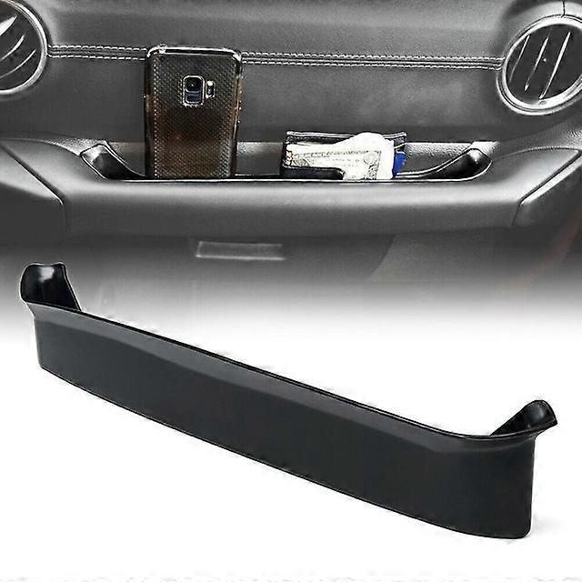 Passenger Grab Handle Storage Tray Car Interior Door Storage Box with Anti Slip Mat for Jeep Wrangler JL Gladiator JT 2018-2021