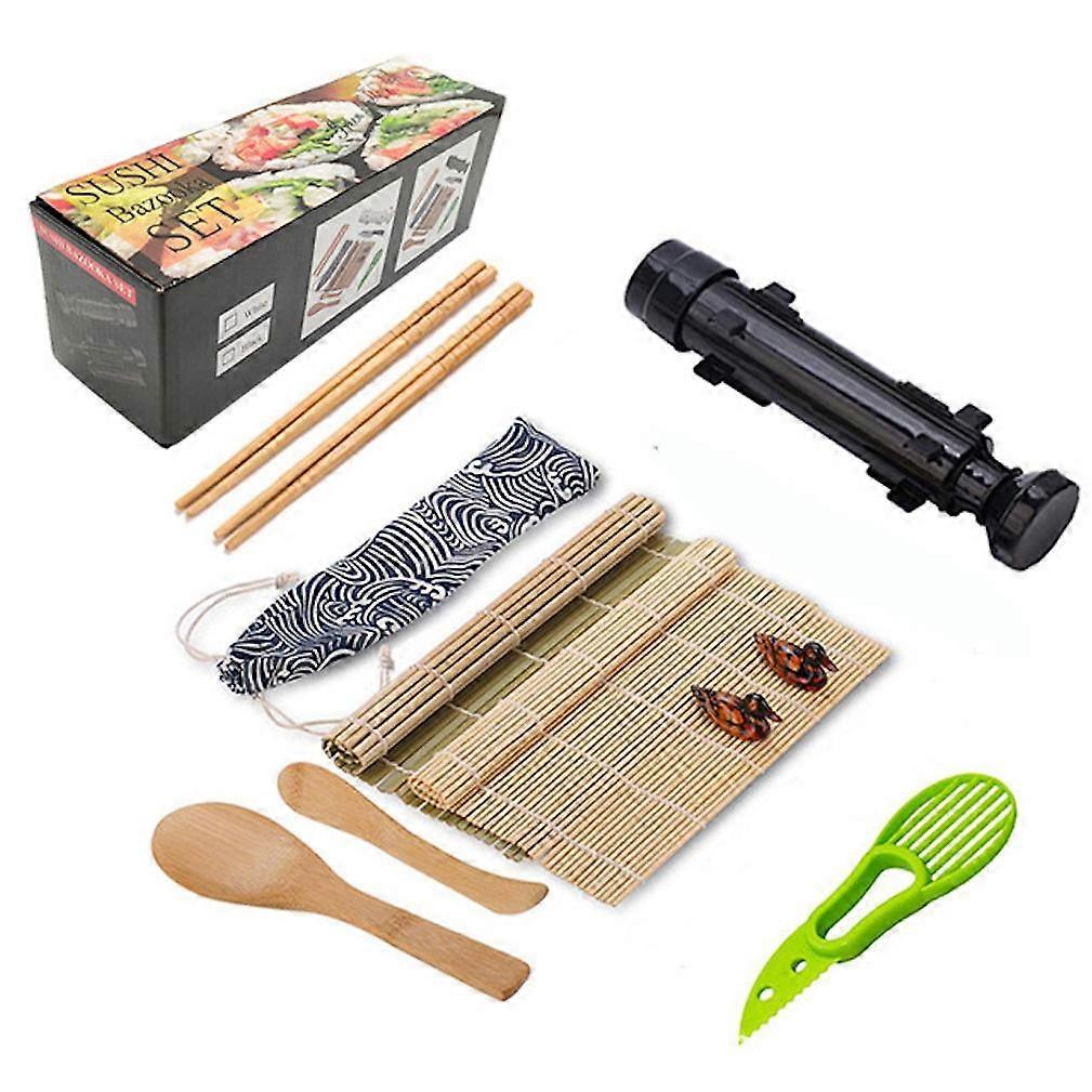 12pcs Sushi Making Kit Creative Home Use Rice Roll Sushi Maker Mold
