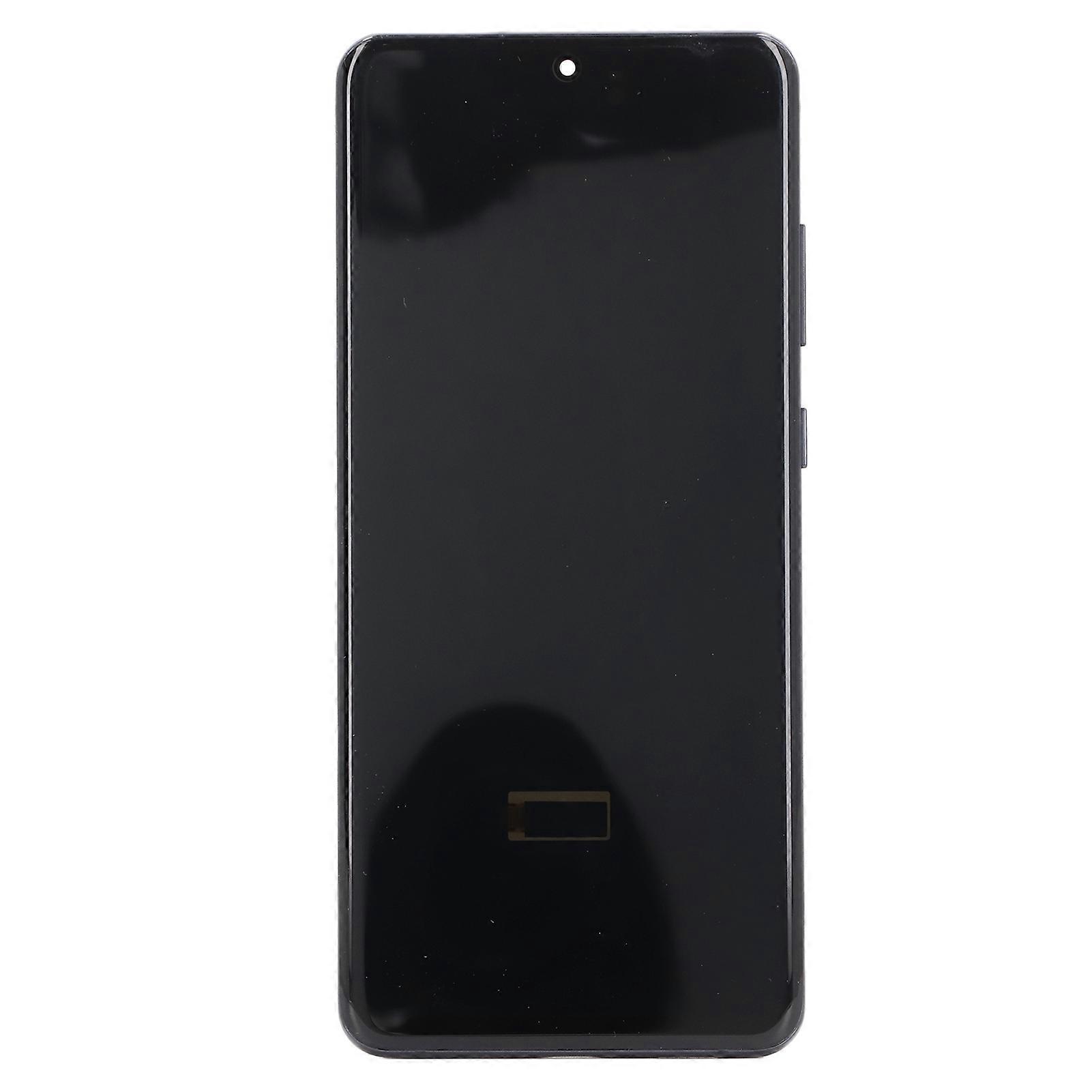 Kit d’assemblage d’écran de téléphone portable avec ensemble d’outils avec accessoires de remplacement de réparation de cadre pour S20 Ultra Noir