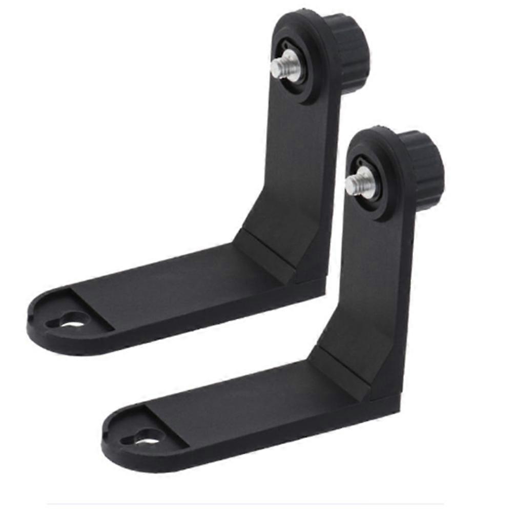 2Pcs Magnetic L-Bracket for 2 Lines Laser-Level 1/4' Thread Universal Super Strong Iron Magnet Adso
