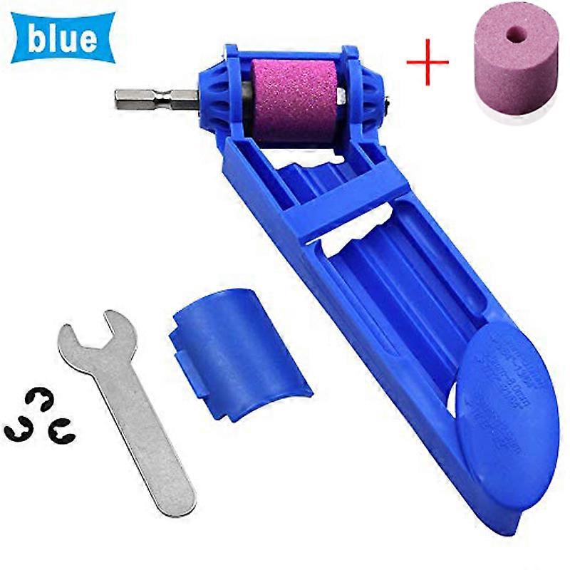 1 Set Corundum Grinding Wheel Drill Bit Sharpener Titanium Drill Portable Drill Bit Powered Tool Parts 2022